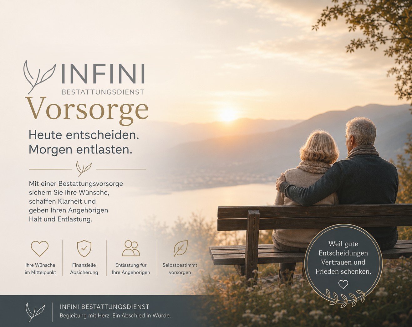 Bestattungsvorsorge - mehr als nur Planung